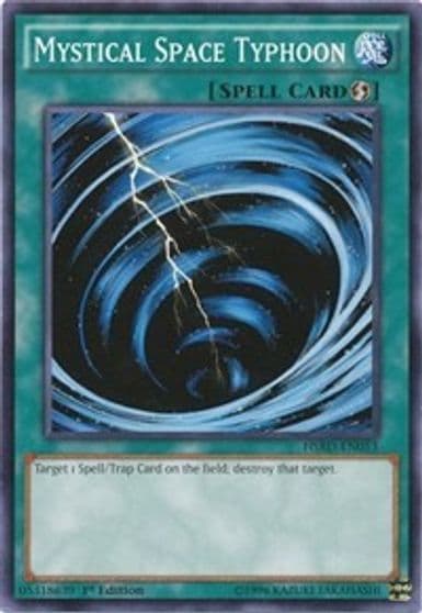 Mystical Space Typhoon High-Speed Riders Yu-Gi-Oh! card