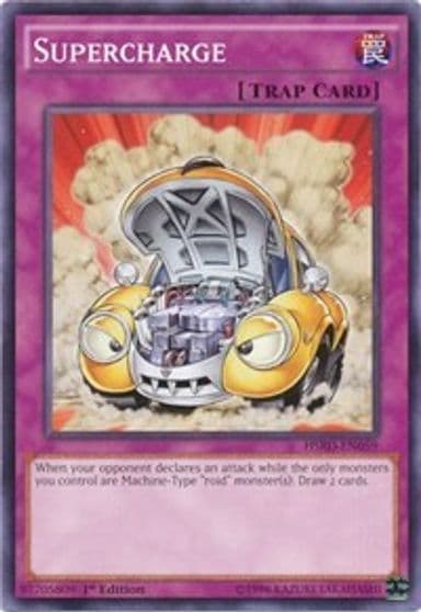 Supercharge High-Speed Riders Yu-Gi-Oh! card