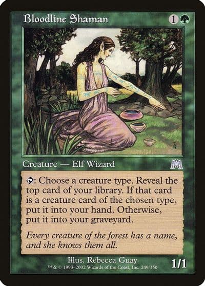 Bloodline Shaman Onslaught Magic card