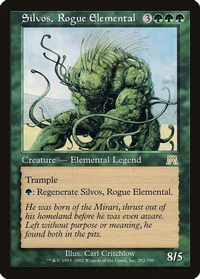 Silvos Rogue Elemental Onslaught Magic card