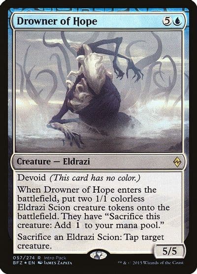 Drowner of Hope Unique and Miscellaneous Promos Magic card
