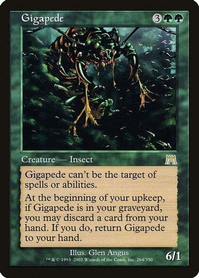 Gigapede Onslaught Magic card