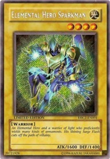 Elemental HERO Sparkman Elemental Hero Collection 2 Yu-Gi-Oh! card