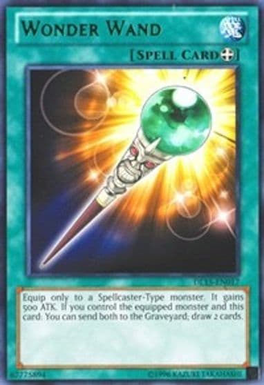 Wonder Wand Green Duelist League Promo Yu-Gi-Oh! card