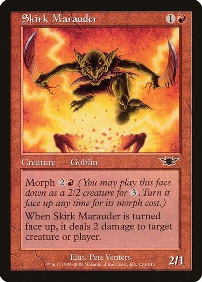Skirk Marauder Legions Magic card