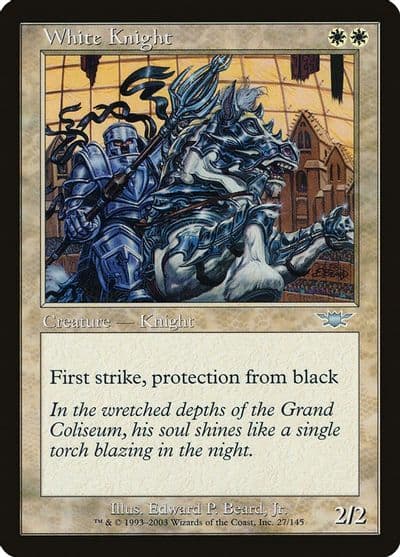 White Knight Legions Magic card