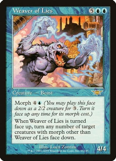 Weaver of Lies Legions Magic card