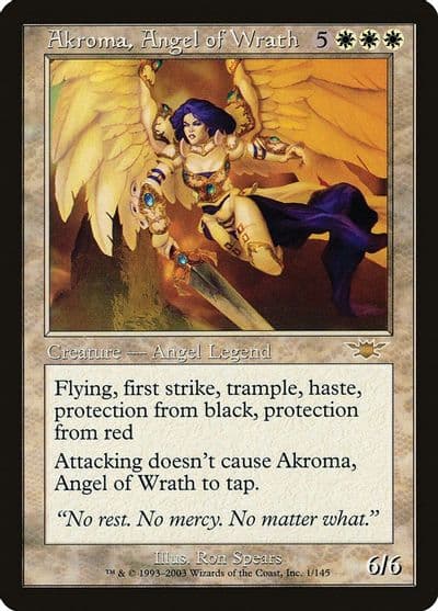 Akroma Angel of Wrath Legions Magic card