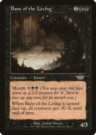 Bane of the Living Legions Magic card