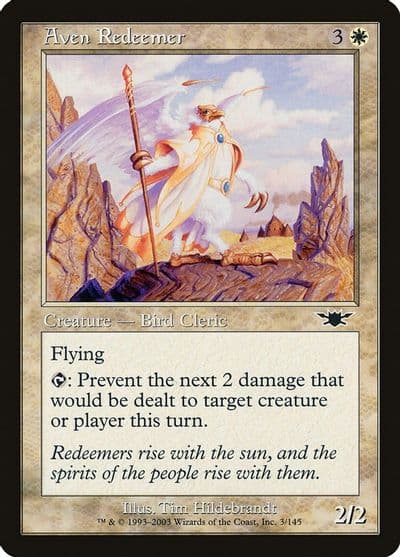 Aven Redeemer Legions Magic card