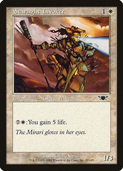 Starlight Invoker Legions Magic card