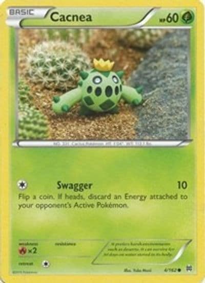 Cacnea XY - BREAKthrough Pokemon card