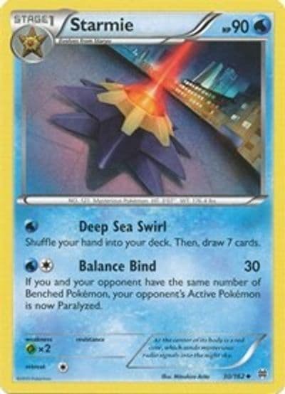 Starmie XY - BREAKthrough Pokemon card