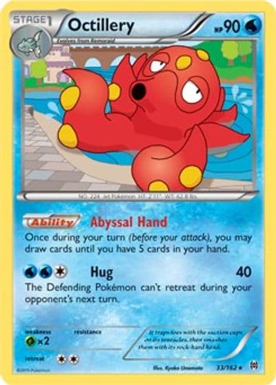 Octillery XY - BREAKthrough Pokemon card
