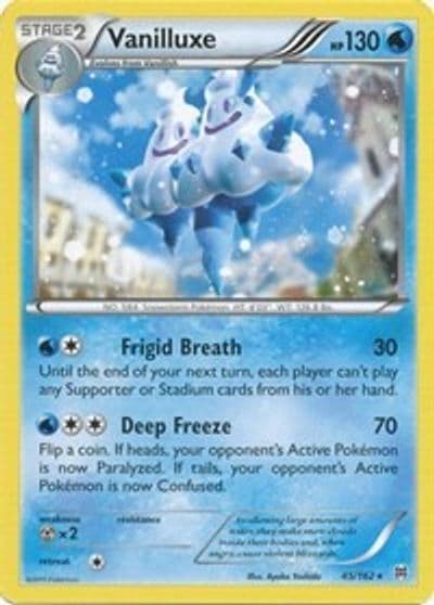 Vanilluxe XY - BREAKthrough Pokemon card