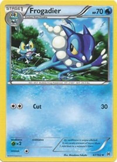 Frogadier XY - BREAKthrough Pokemon card