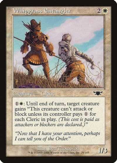 Whipgrass Entangler Legions Magic card