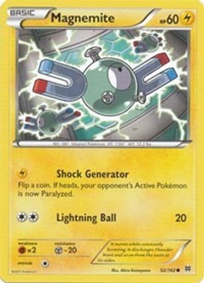 Magnemite (52) XY - BREAKthrough Pokemon card