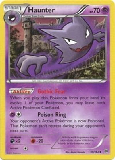 Haunter XY - BREAKthrough Pokemon card