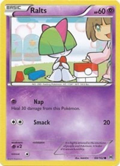 Ralts (68) XY - BREAKthrough Pokemon card