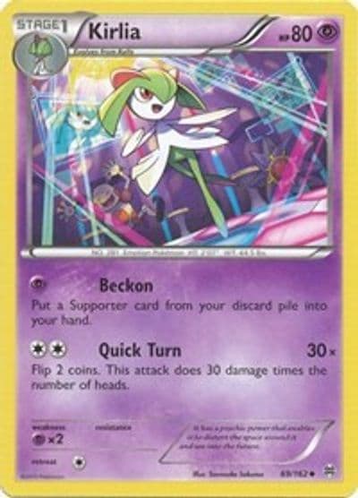 Kirlia XY - BREAKthrough Pokemon card