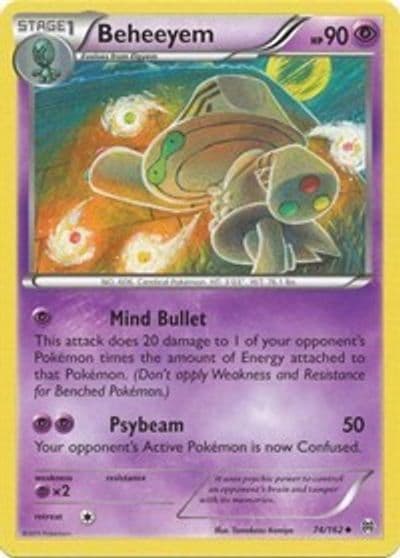 Beheeyem XY - BREAKthrough Pokemon card