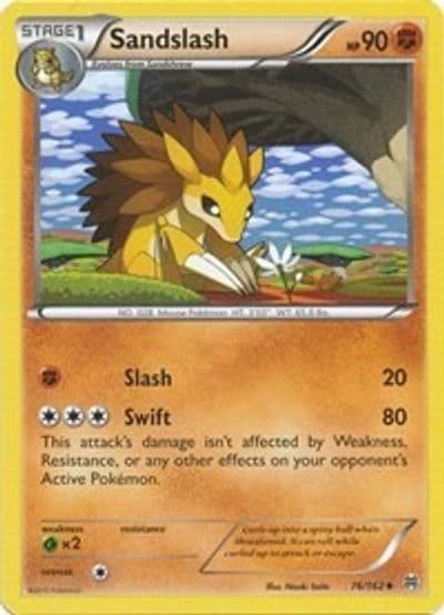 Sandslash XY - BREAKthrough Pokemon card