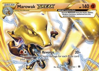Marowak BREAK XY - BREAKthrough Pokemon card