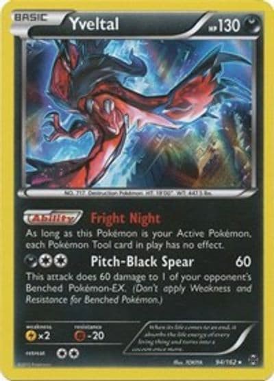 Yveltal XY - BREAKthrough Pokemon card