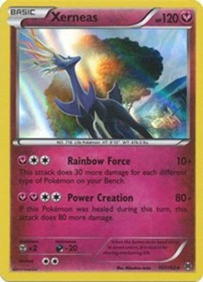 Xerneas XY - BREAKthrough Pokemon card