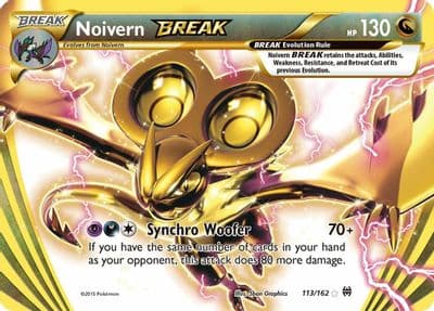 Noivern BREAK XY - BREAKthrough Pokemon card