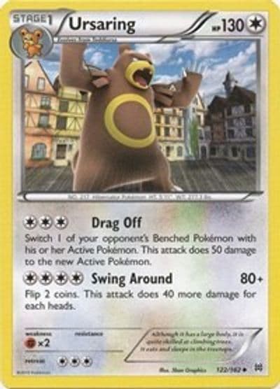 Ursaring XY - BREAKthrough Pokemon card