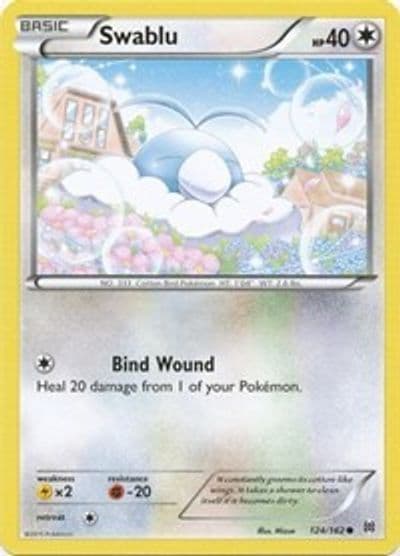 Swablu XY - BREAKthrough Pokemon card