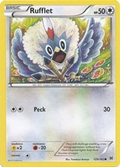 Rufflet XY - BREAKthrough Pokemon card