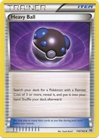 Heavy Ball XY - BREAKthrough Pokemon card
