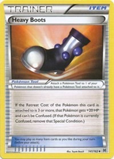 Heavy Boots XY - BREAKthrough Pokemon card