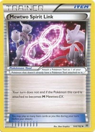 Mewtwo Spirit Link XY - BREAKthrough Pokemon card
