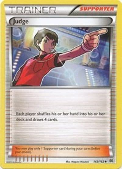 Judge XY - BREAKthrough Pokemon card