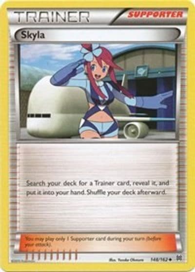 Skyla XY - BREAKthrough Pokemon card