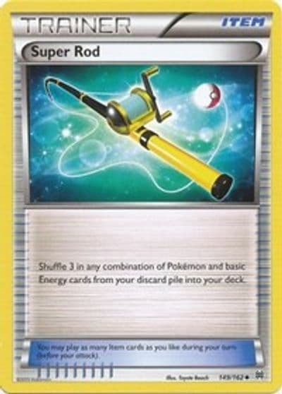 Super Rod XY - BREAKthrough Pokemon card