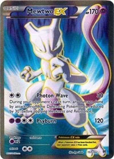 Mewtwo EX (157 Full Art) XY - BREAKthrough Pokemon card