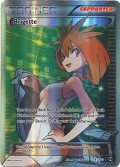 Brigette (Full Art) XY - BREAKthrough Pokemon card