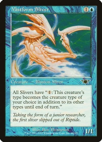 Mistform Sliver Legions Magic card
