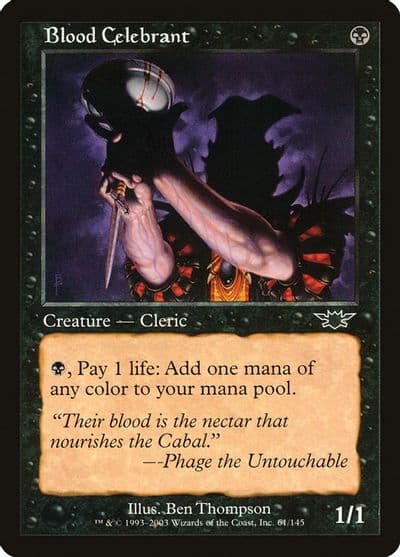 Blood Celebrant Legions Magic card