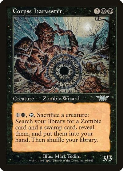 Corpse Harvester Legions Magic card