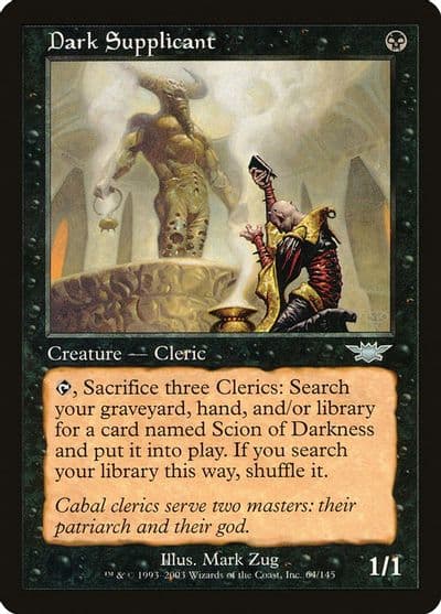 Dark Supplicant Legions Magic card