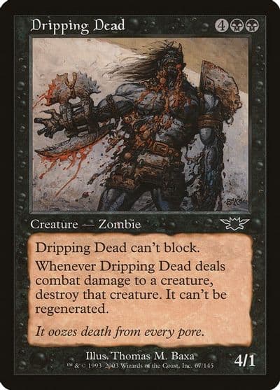 Dripping Dead Legions Magic card