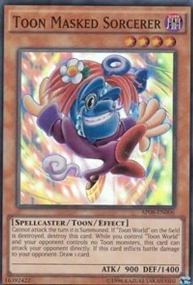 Toon Masked Sorcerer Astral Pack 8 Yu-Gi-Oh! card
