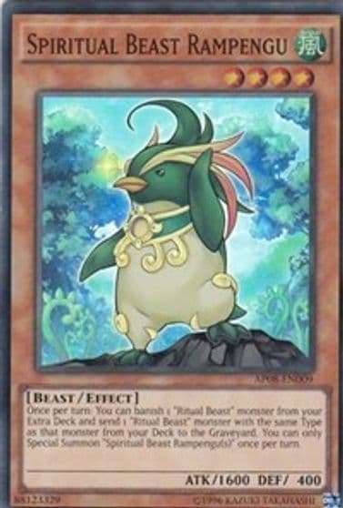 Spiritual Beast Rampengu Astral Pack 8 Yu-Gi-Oh! card