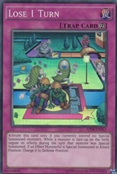 Lose 1 Turn Astral Pack 8 Yu-Gi-Oh! card